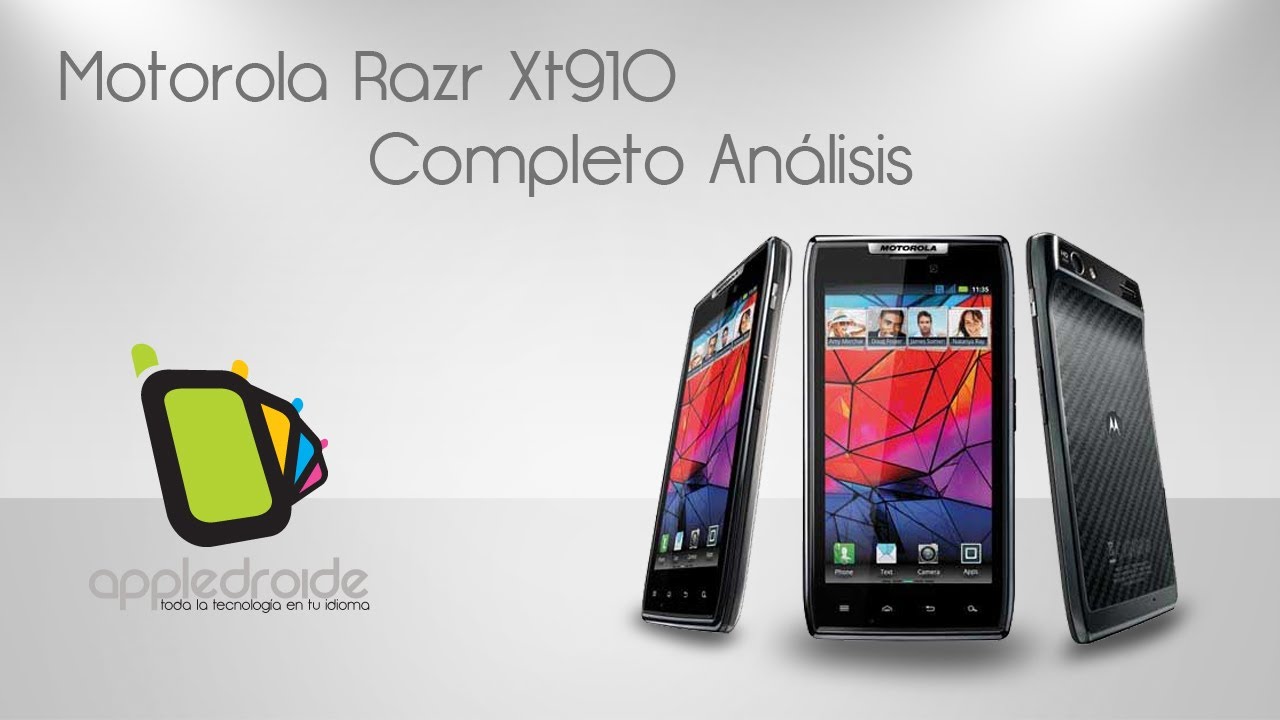 Motorola Razr Xt910 completo an&aacute;lisis y tour por sus aplicaciones
