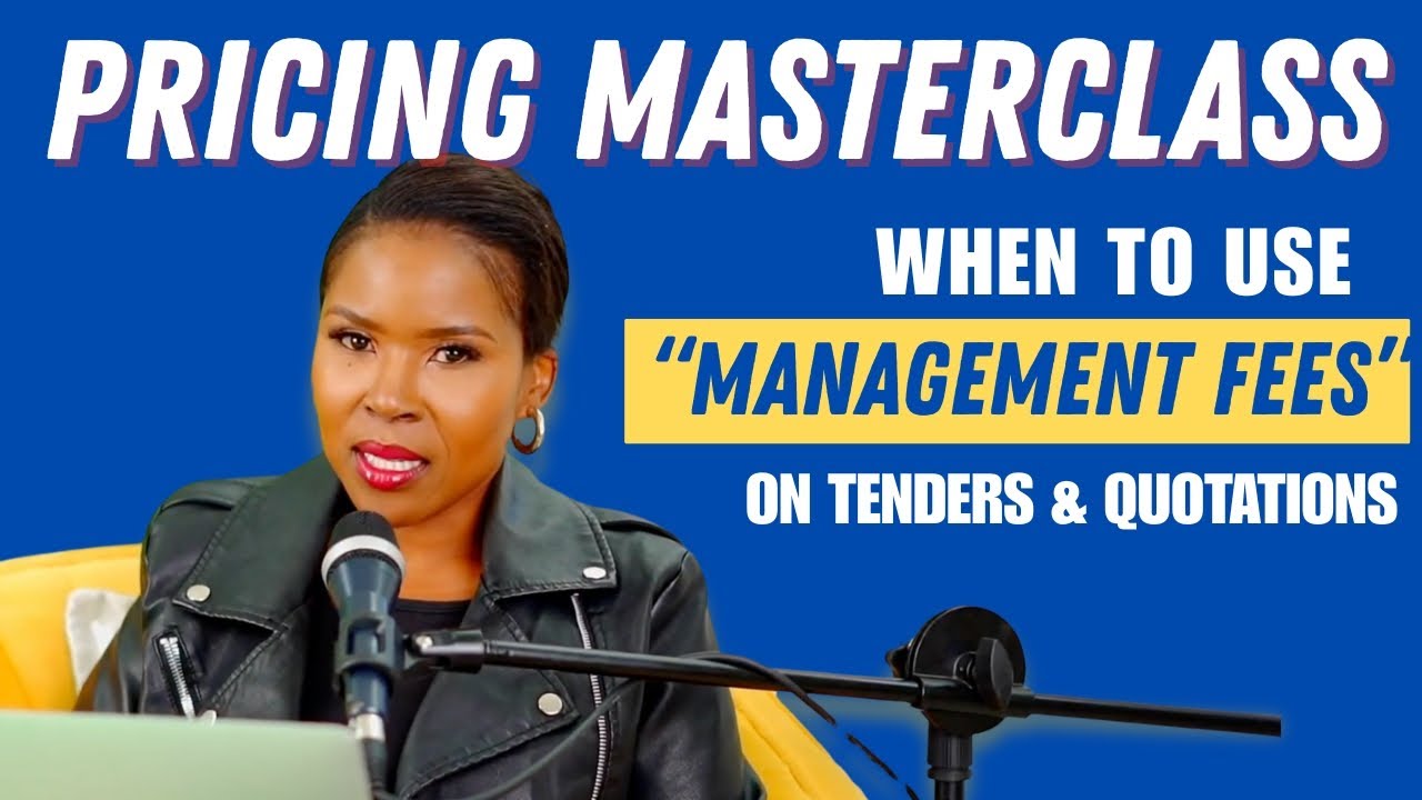 Using Management Fee Incorrectly on Quotes- Avoid These Mistakes! Lerato Sebata