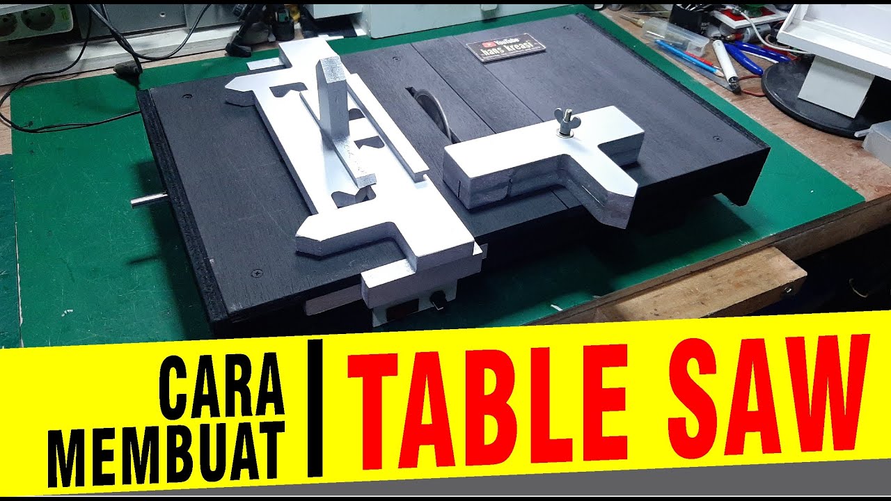 CARA MEMBUAT TABLE SAW DARI DINAMO | CREATE SAW TABLES