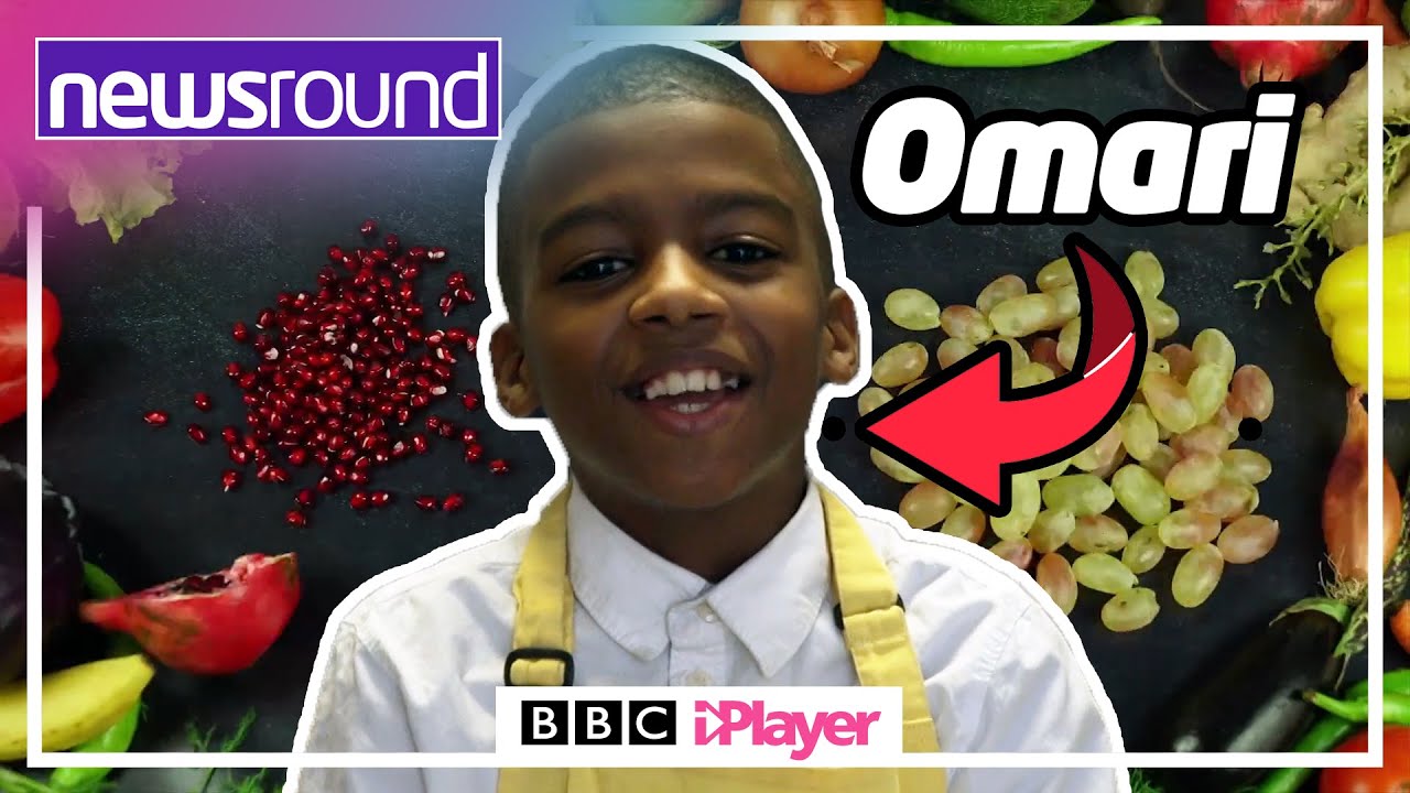 Veganuary: Meet Omari the young vegan chef | Newsround