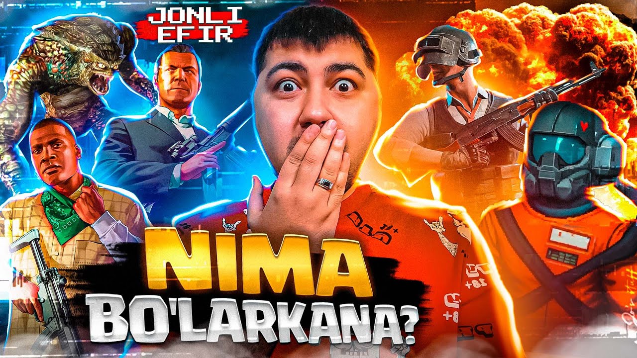 NIMA BO'LARKANA? / JONLI EFIR