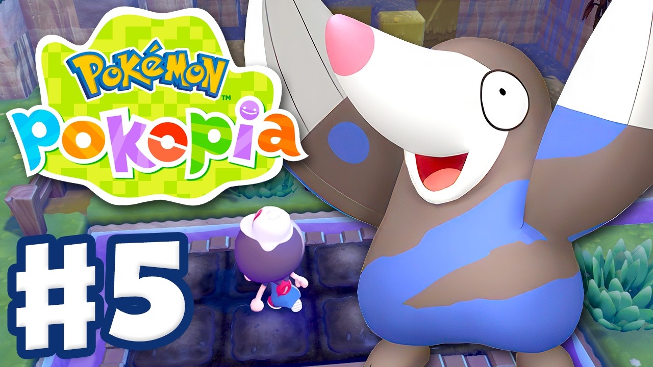 Pok&eacute;mon Pokopia - Gameplay Walkthrough Part 5 - Drilbur's Rototiller!
