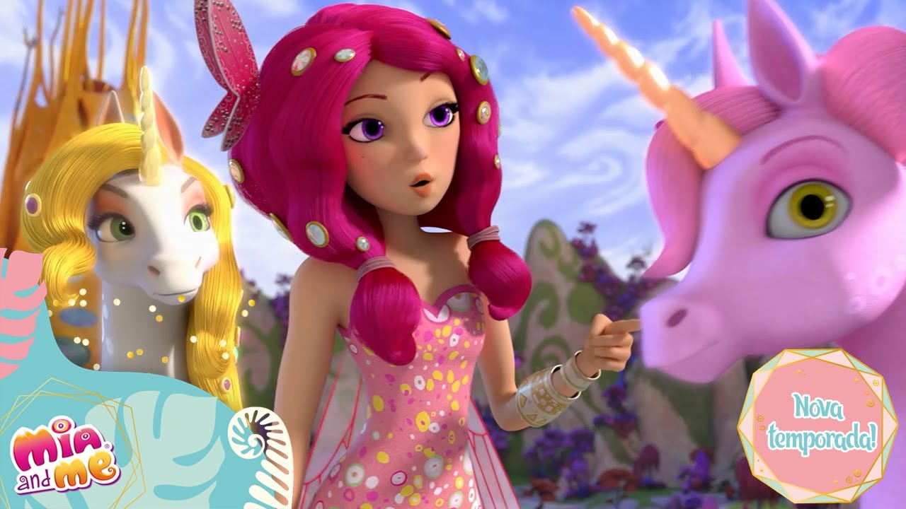 🦄NOVO TEMPORADA 4 🌈O unicórnio falante🌸 | Episódio 21 completo | Mia and me