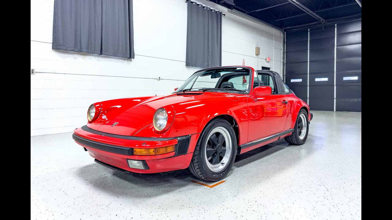 1984 Porsche 911 Carrera Targa Walk Around, Cold Start, and Driving POV