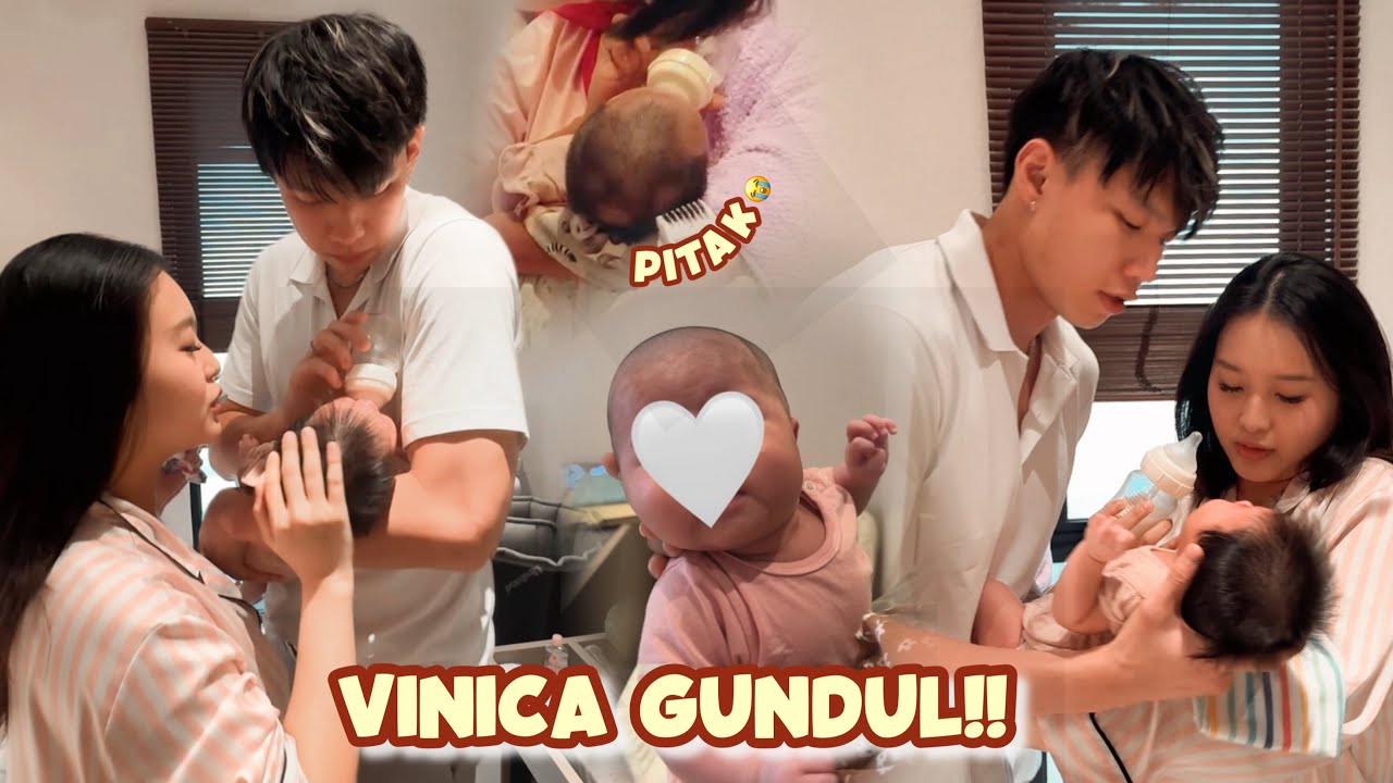 VINICA PITAK DICUKUR VINCENT, VIOR NGAMUK!!😡 BELAJAR JADI MAMA PAPA🥰😍