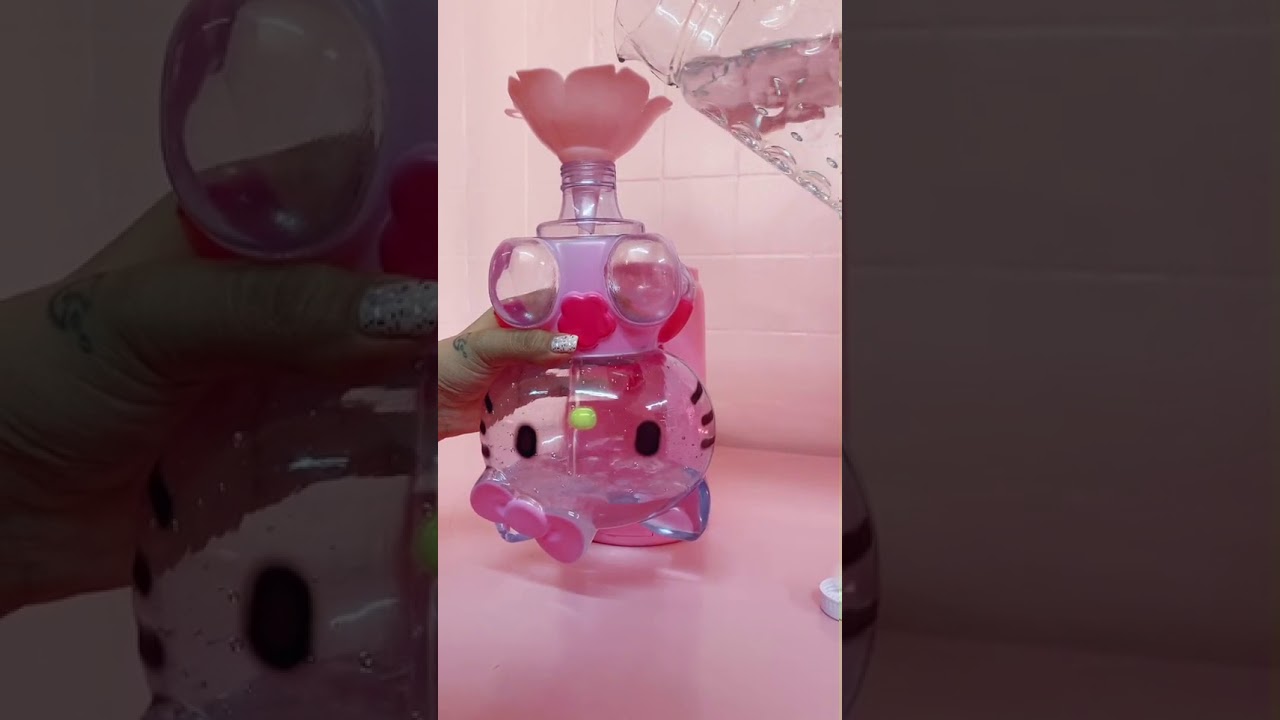 Cutest hello kitty water dispenser #Shorts