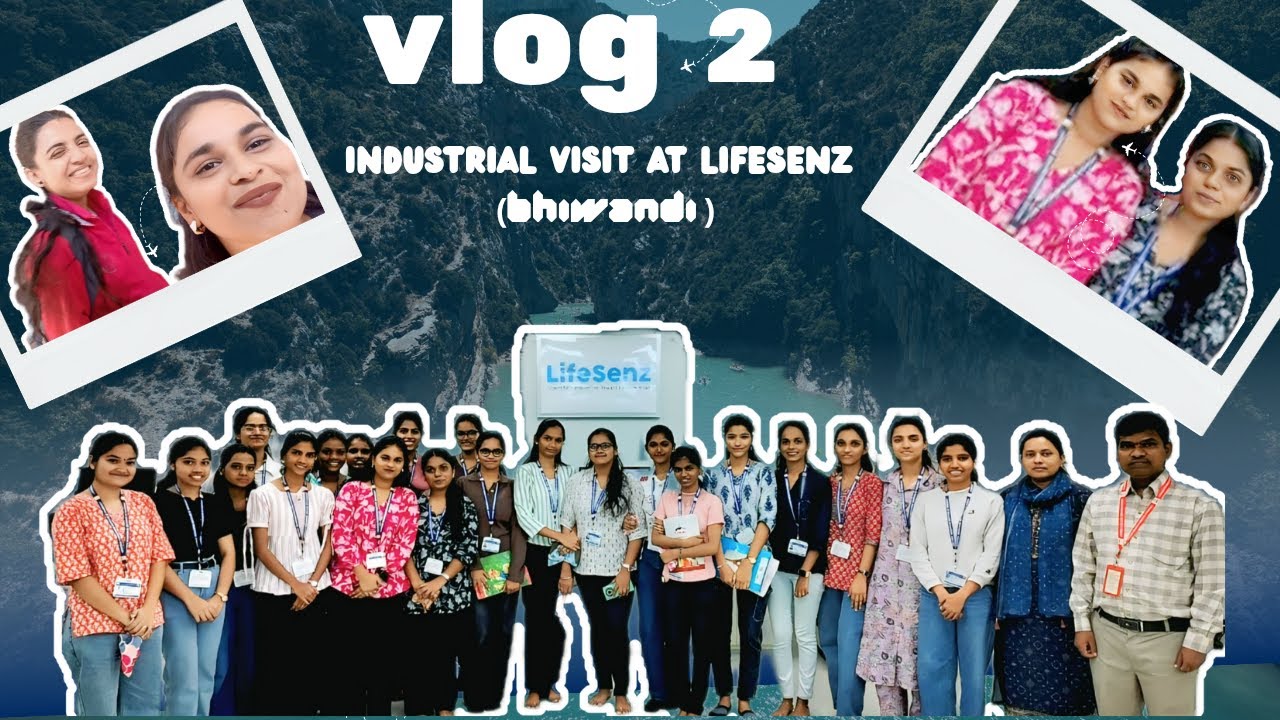 Industrial Visit at Lifesenz Bhiwandi | Pharmacy Student Vlog 💊🏭 |Learning + Fun with Friends