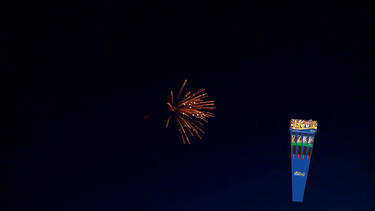 EP-2005 CE approved Zeus Rocket  by Chinasky fireworks
