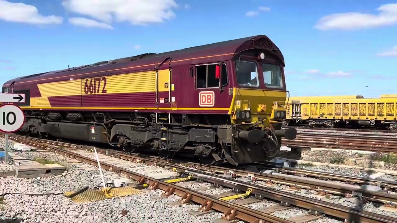 Westbury rail freight action 08/07/2025 including class 37