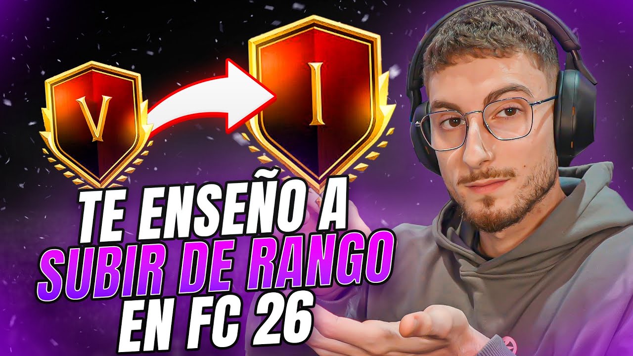 TE ENSEÑO a SUBIR DE RANGO en FC 26