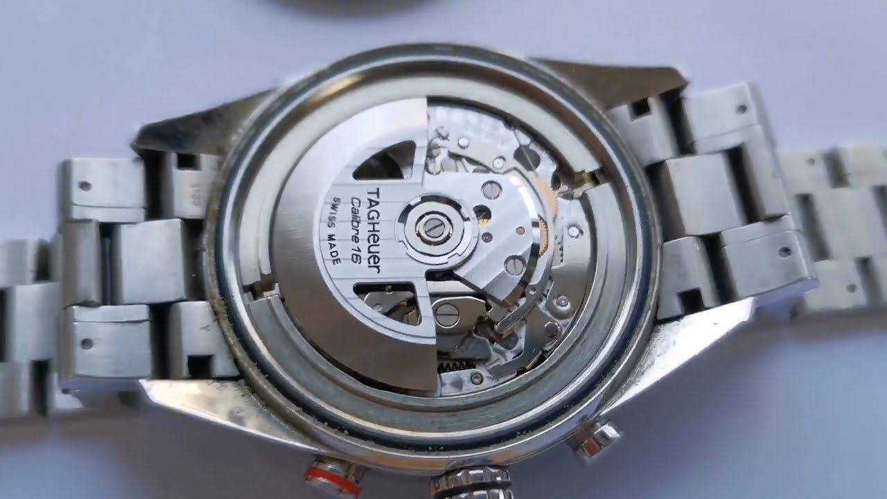 TAG Heuer Carrera Cal.7750 Oil Wash & Maintenance