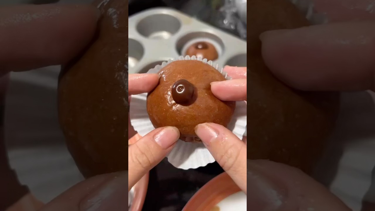 Chocolate lava bun #bakery #bake #dessert #hobby #bread #sweet #food #sweets #cookie #cake