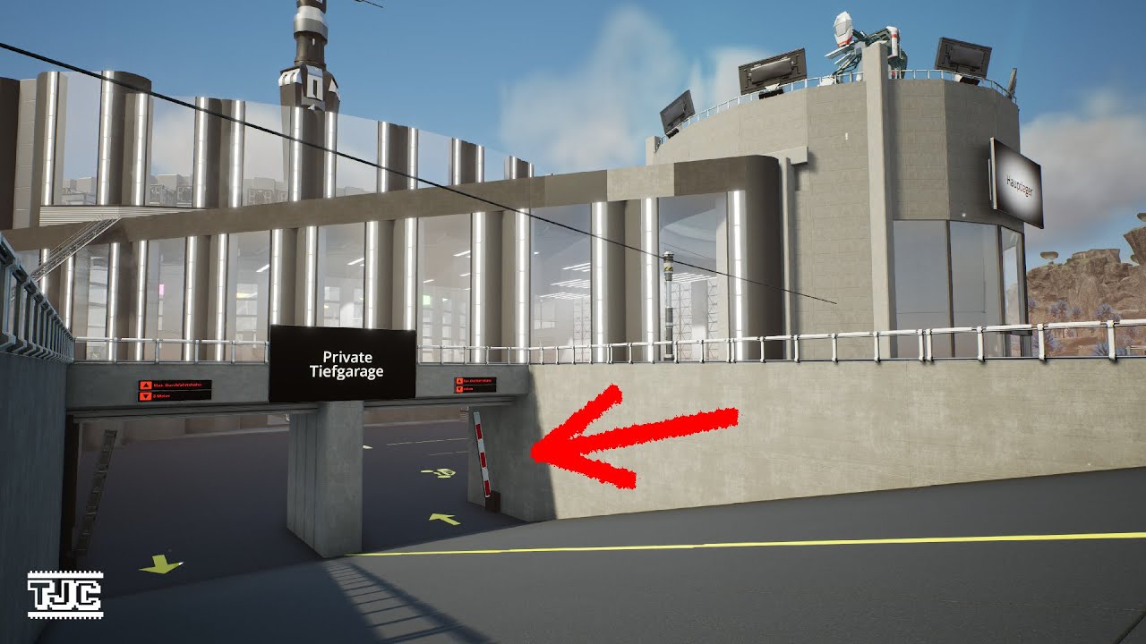 DIE HAUPTBASE hat eine GARAGE MIT SCHRANKEN | Satisfactory