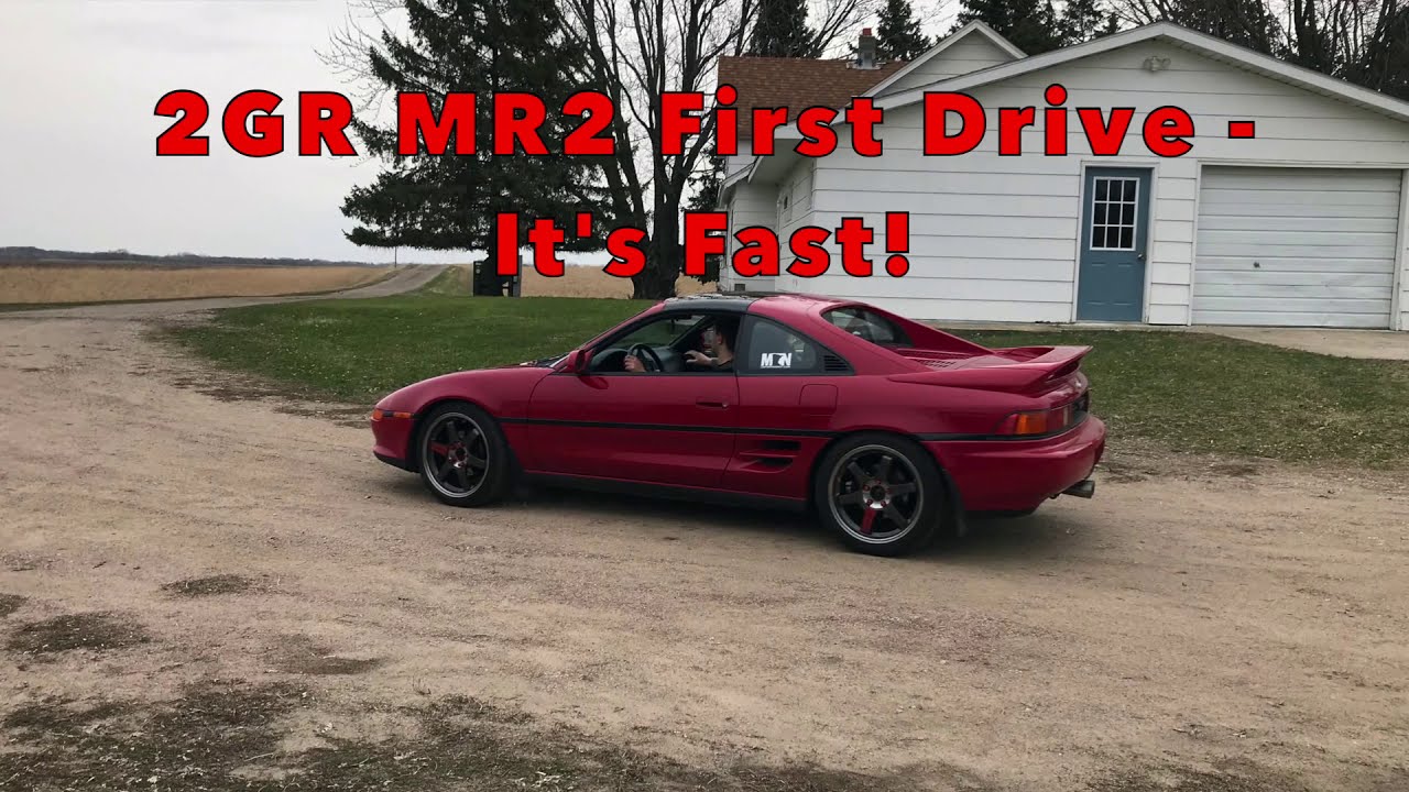 2GR MR2 First Drive - It's Fast!