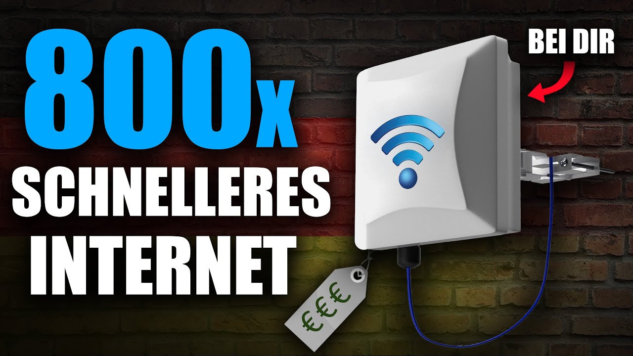 2Gbit-Internet OHNE Glasfaser! Überall in Deutschland!