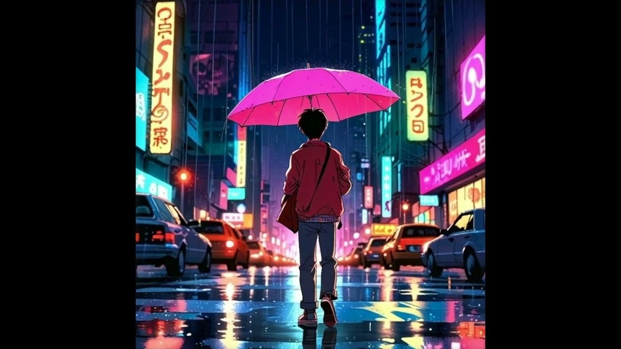 pink umbrella boy ☂️ Lo-Fi I BGM