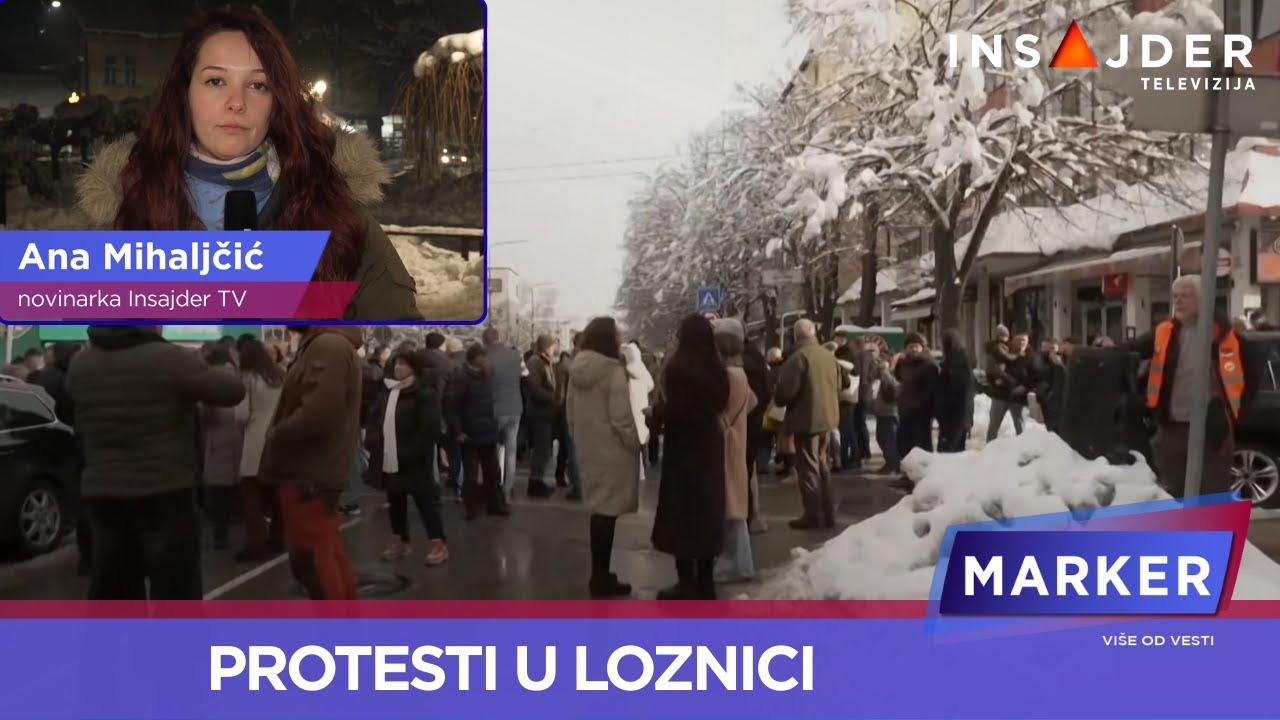 Protesti u Loznici: Građani zahtevaju ostavke zbog nestanka struje