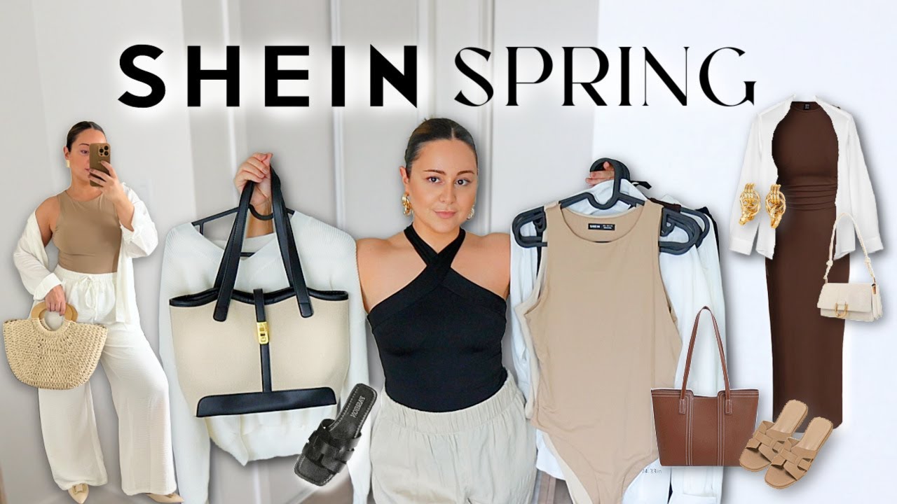 SHEIN SPRING HAUL 2024 - Vacation Outfits, Spring/Summer Must Have Basics & How to Dress Expensive!