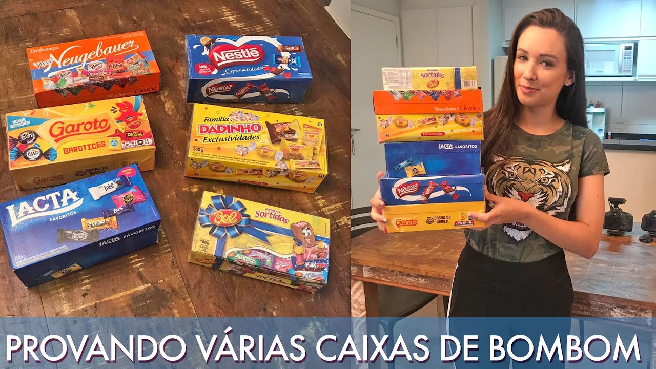 Qual a melhor caixa de bombom? - Segredinhos #Provando