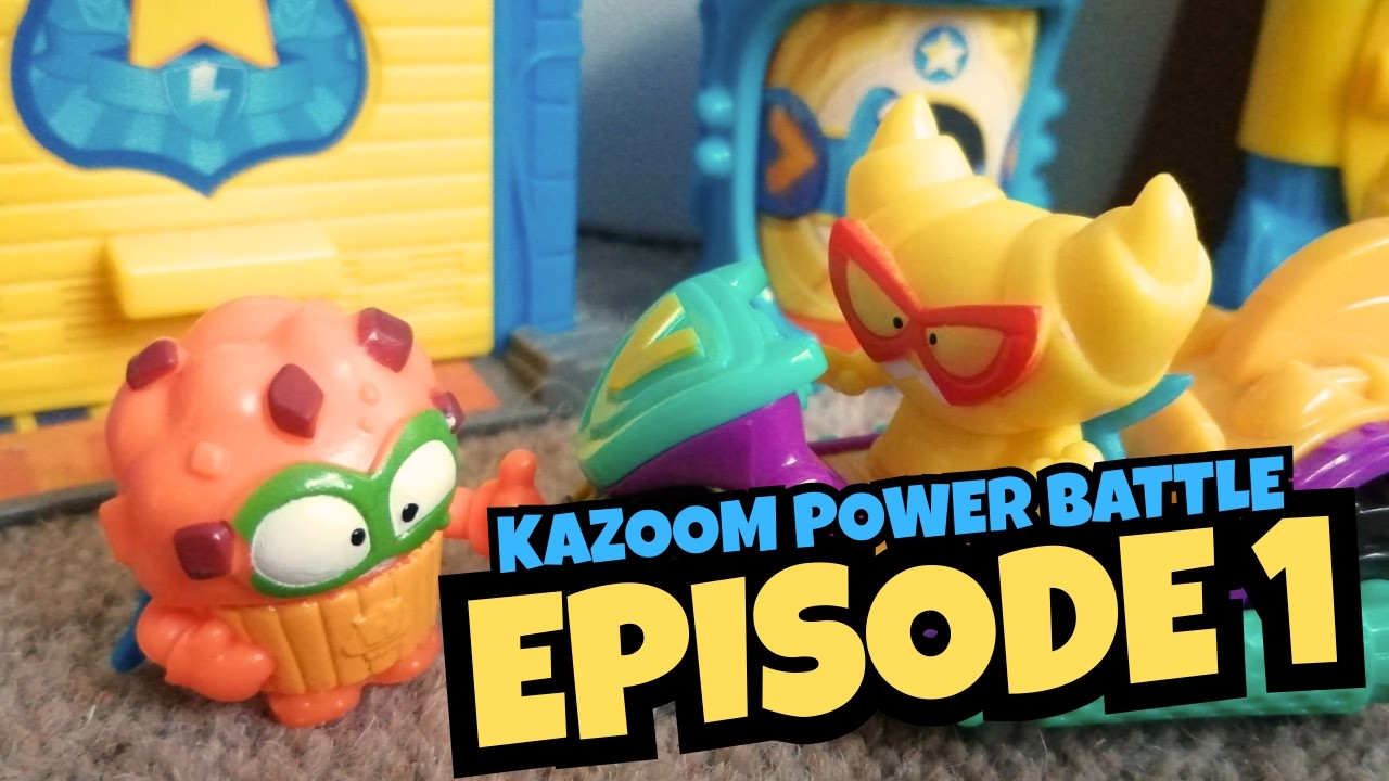 Битва в SuperThings Kazoom Power Battle // Эпизод 1 - Битва в пекарне
