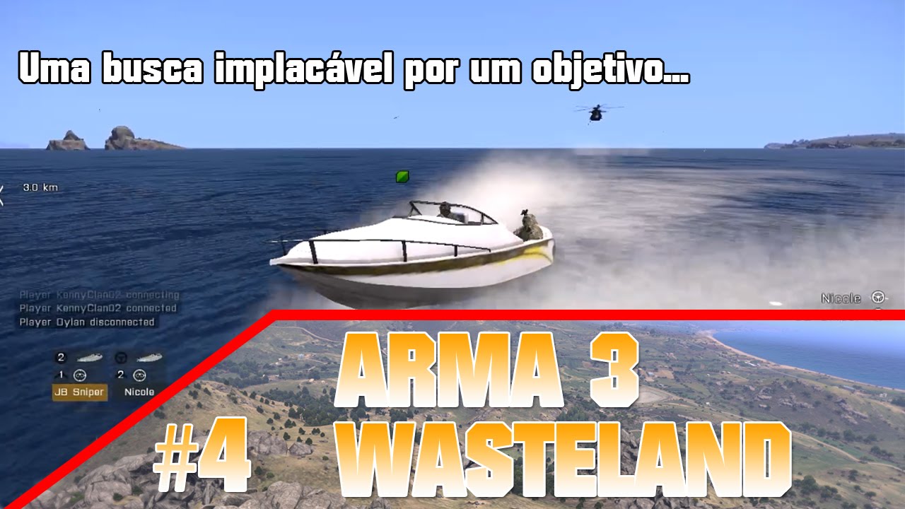 Arma 3 Wasteland #4 - A busca pelo tesouro perdido! (Parte 1)