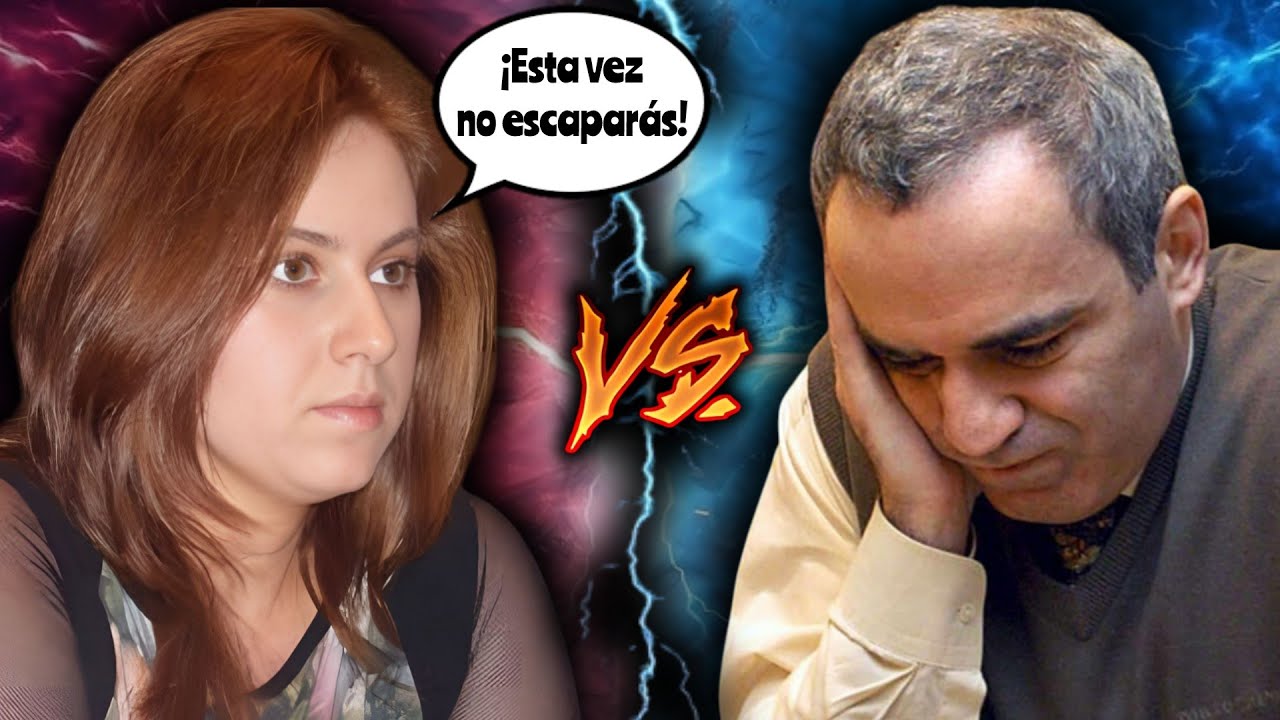 ¿¿¿CÓMO SE PUEDO ESCAPAR EL OGRO🤯💥??? | Polgar vs. Kasparov | (Linares 2001).