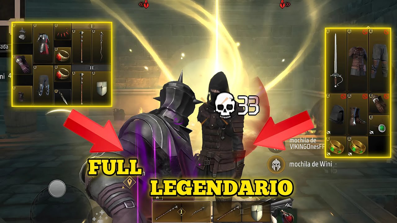 Voy FUL LEGENDARIO con  EL GUERRERO en gold and glory