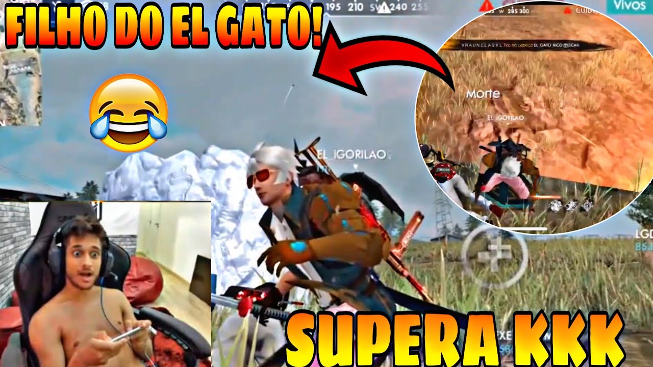 FILHO DO EL GATO M4TA ELE DE LANÇA, PETIIZ MAT0U O MOB DE KAR98!? MELHORES CLIPES FREE FIRE