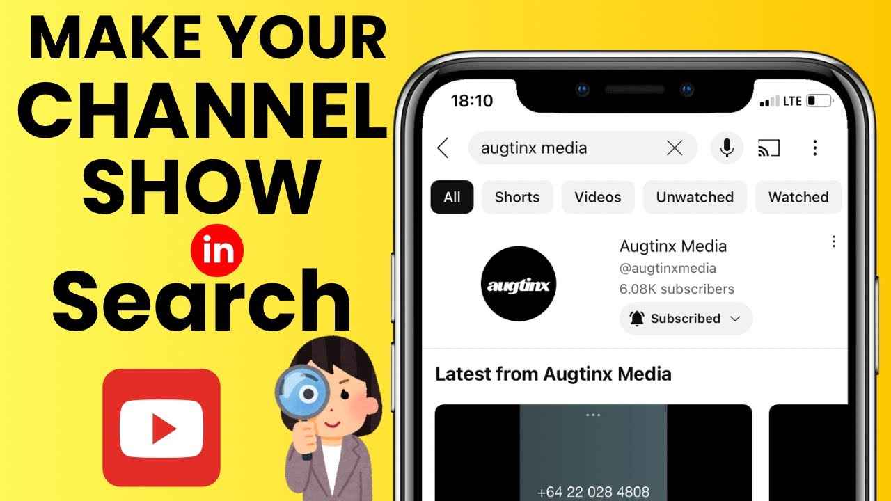 How to Make Your YouTube Channel Searchable