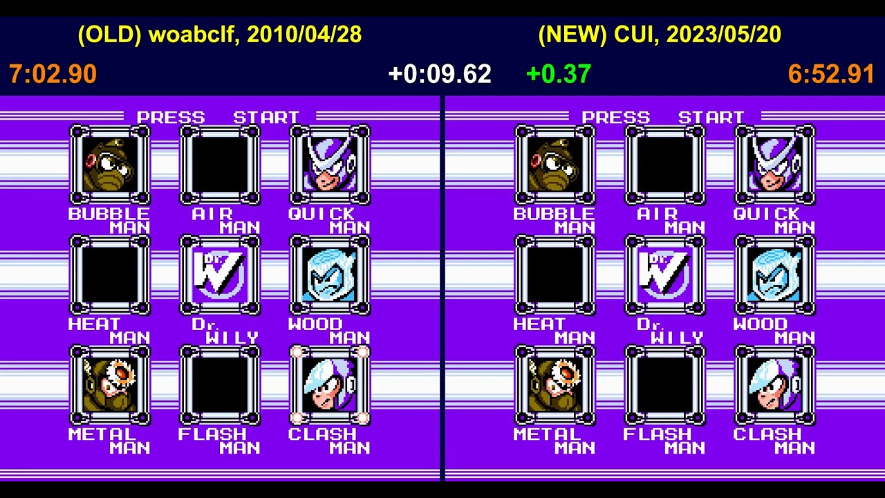 [TAS] Rockman no Constancy - comparison video