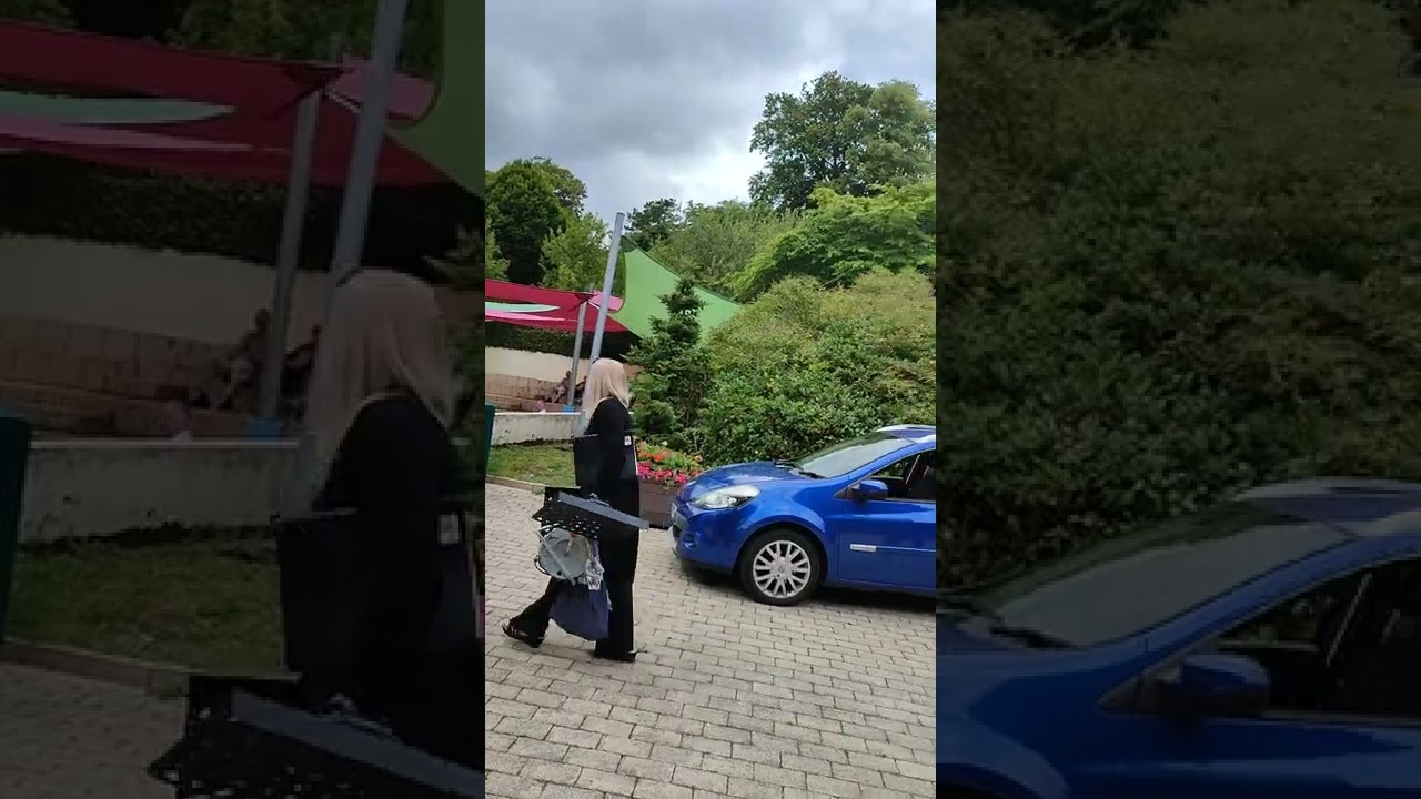 Music band in Carnfunnock Country park.(N.Irland) UK