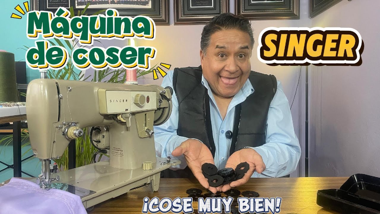 Como enhebrar Máquina de Coser SINGER  ¡Cose Excelente! #costura #comocoser #maquinadecoser #singer