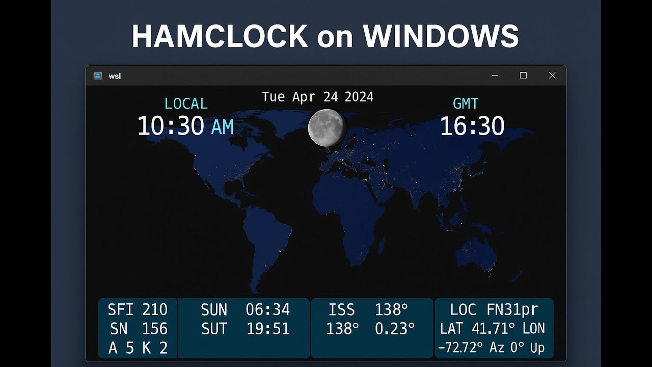 Hamclock On Windows