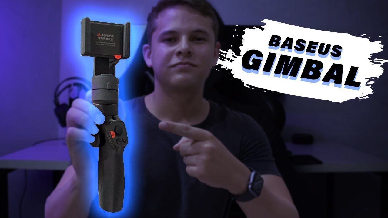 Gimbal Baseus BC01 - Estabilizador com ótimo preço e Alta Qualidade - Unboxing e Impressões