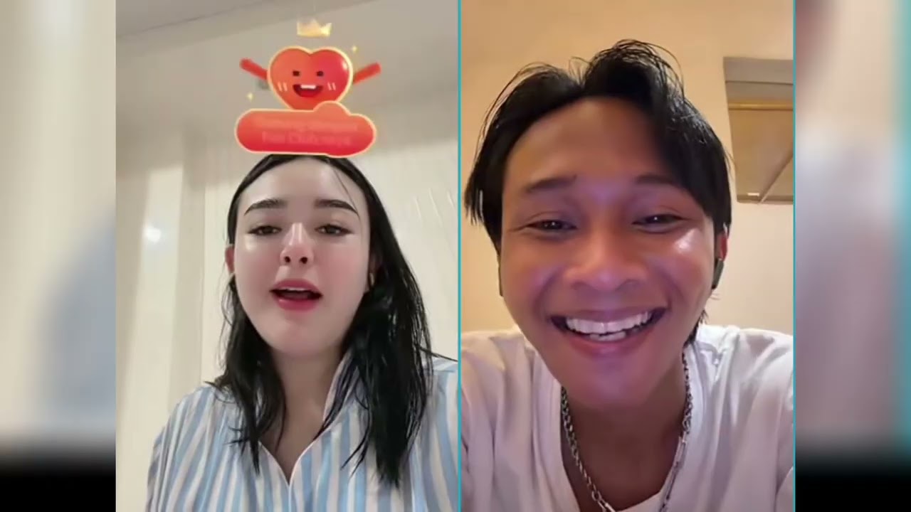 Amanda Manopo & Fajar sad boy live Bareng #adek_kaka #lucu_ngakak 