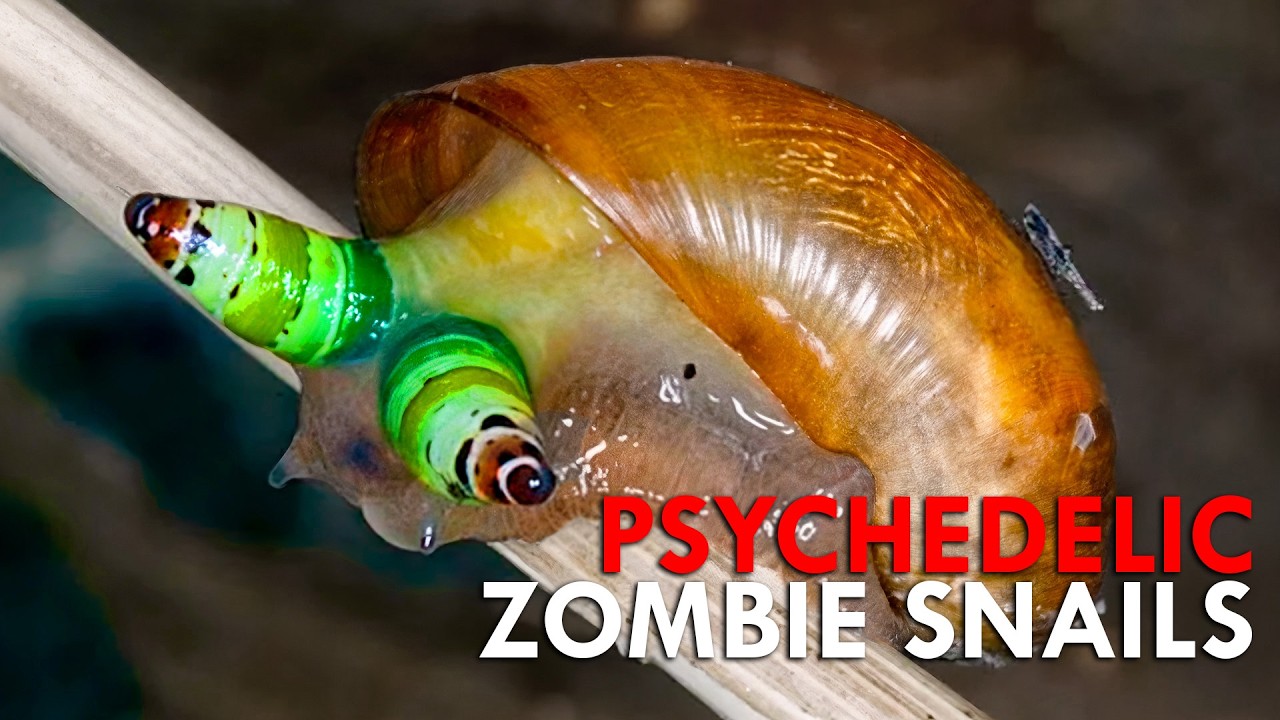 These Worms Turn Snails Into Disco Zombies