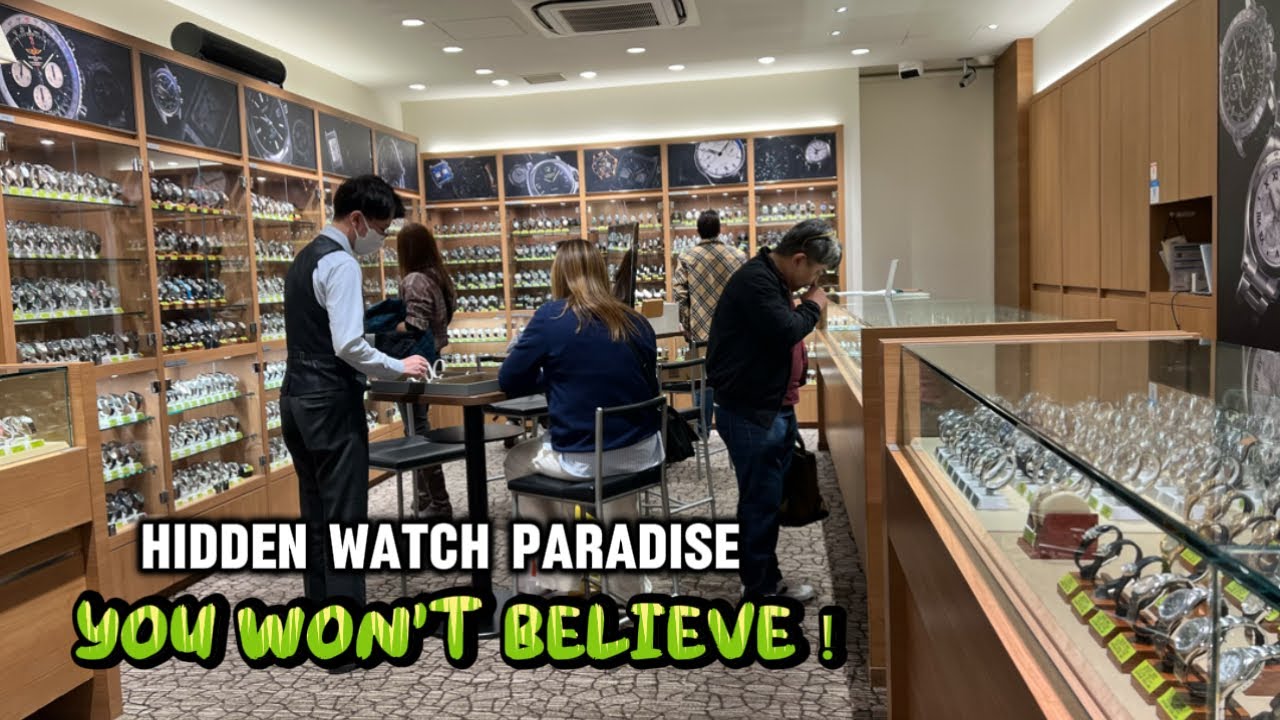 Incredible Luxury Watches in Tokyo! [A Watch Paradise You Can't Miss!]