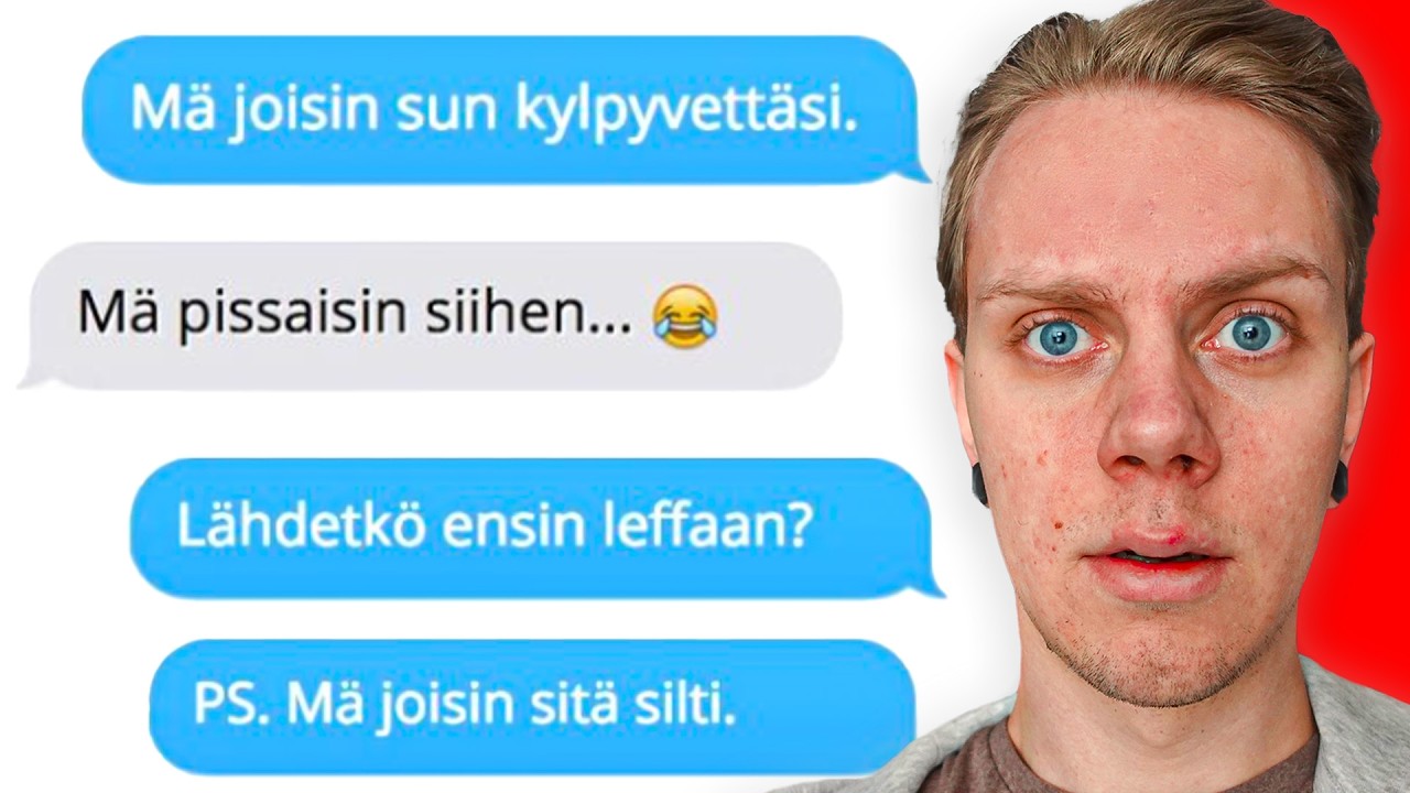 Seuraajien KIUSALLISET Tinder Keskustelut...