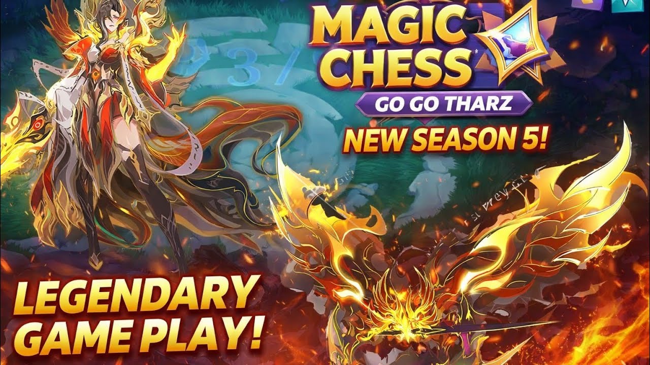 LEGENDARY GAMEPLAY 😱 MAGIC CHESS GO GO THARZ DOMINATION #magicchessgogo 