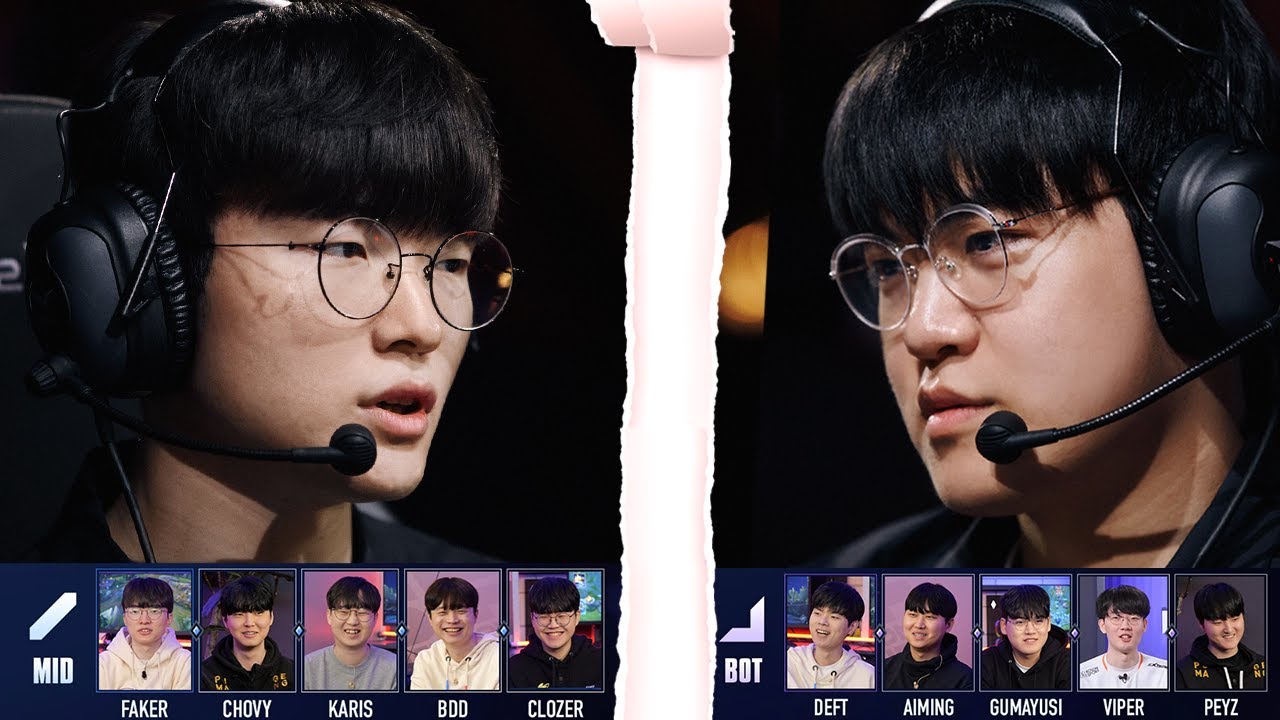 MID (T1 Faker) vs BOT (T1 Gumayusi) HIGHLIGHTS | LCK Season Opener 2024