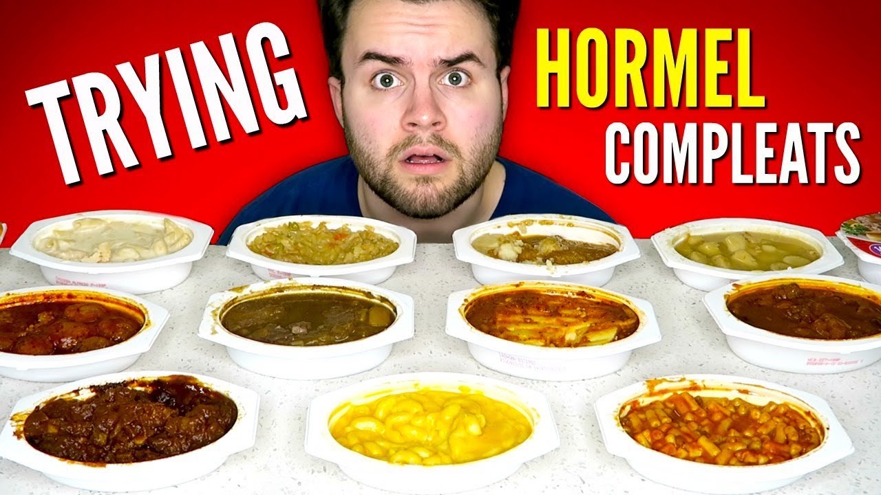 I tried every Hormel Compleats meal I could find... OMG