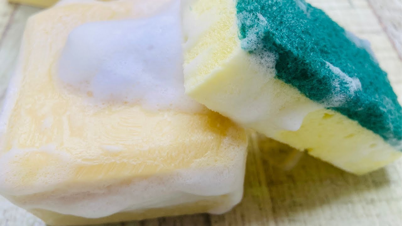 100% Coconut Oil Soap | All Purpose Cleaner | Soap Volcano | Color Morph | Cold Process Soap Making