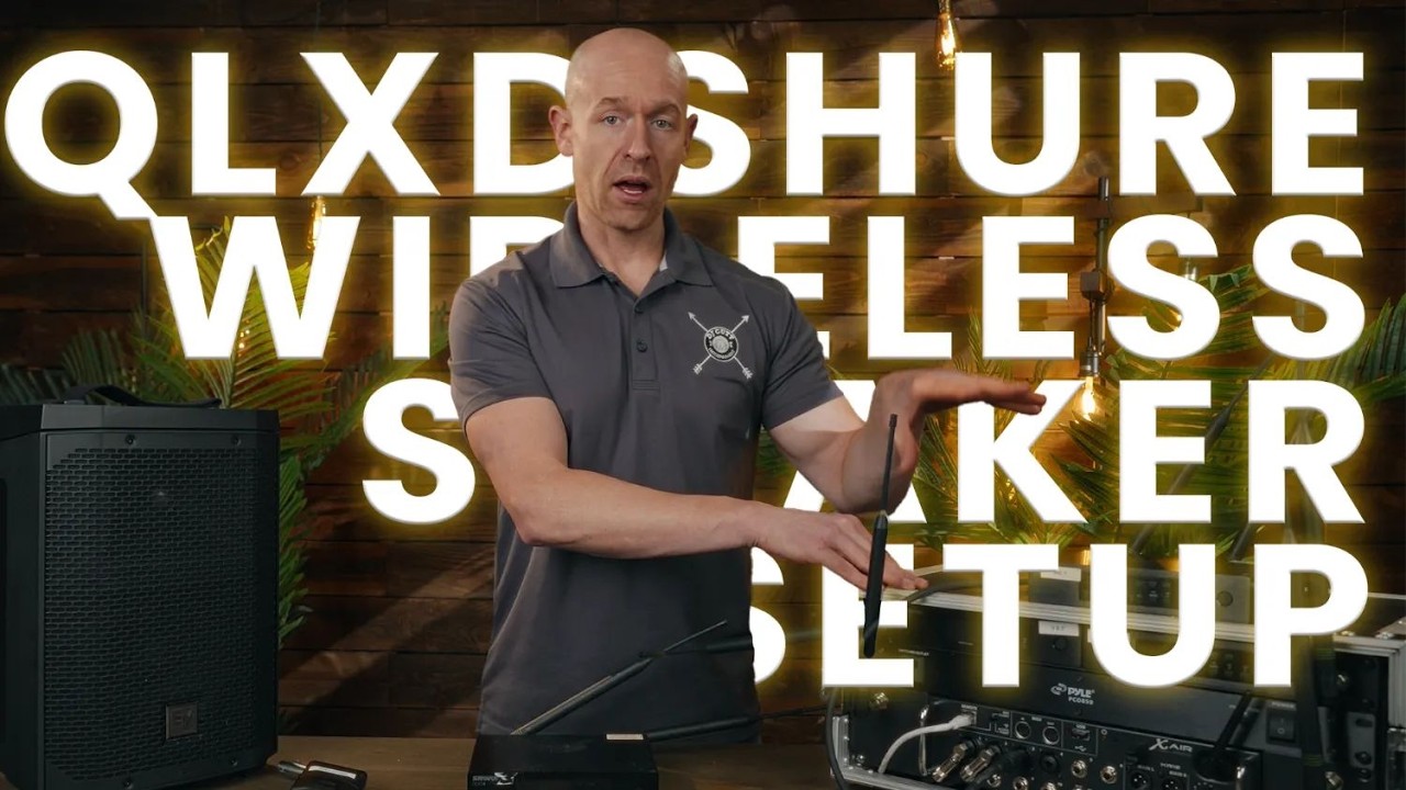 SHURE QLXD Wireless Speaker