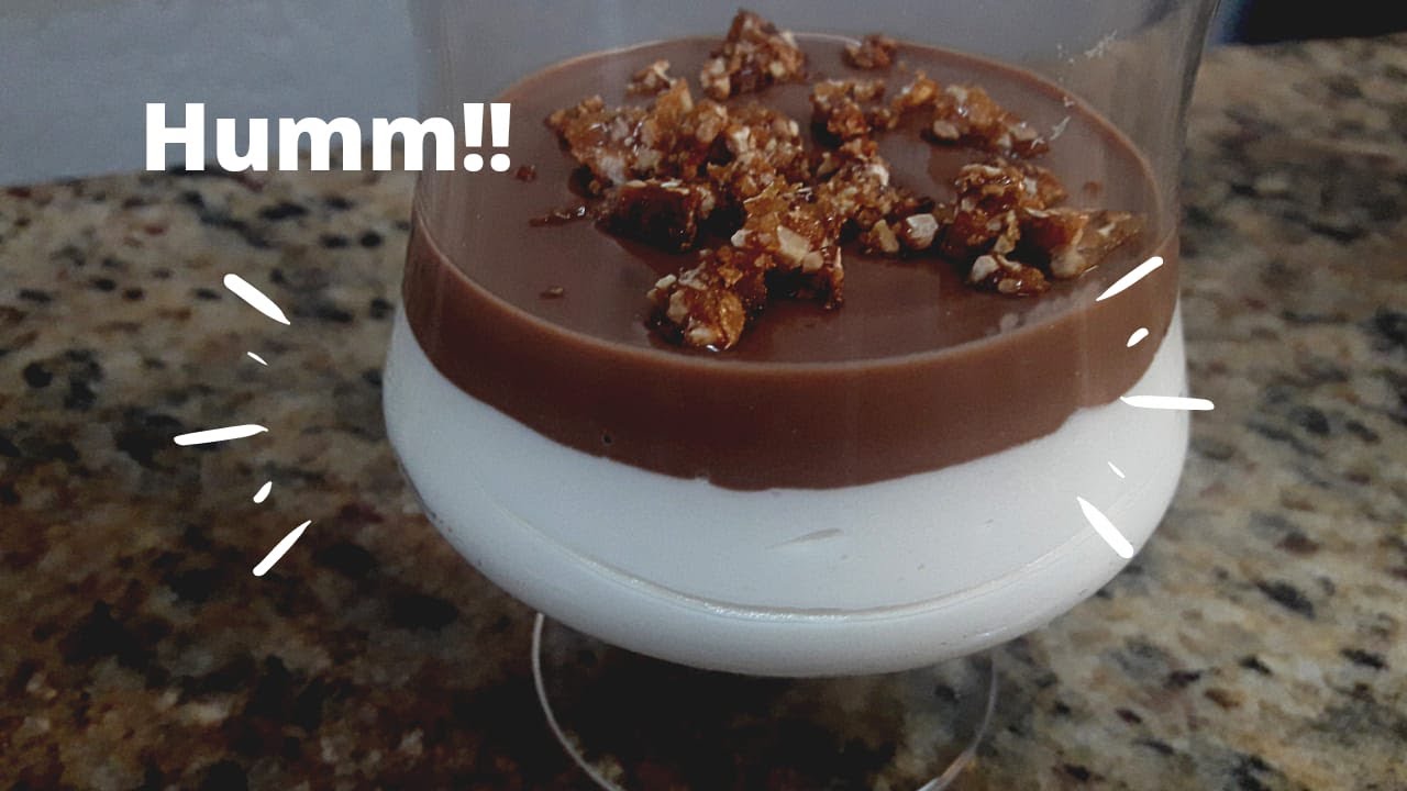 SOBREMESA GELADA CREMOSA COM CHOCOLATE