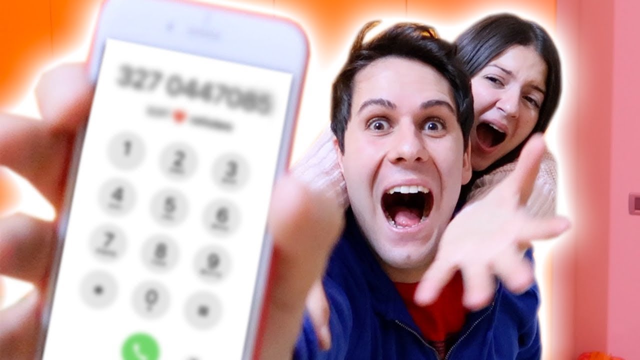 LUÌ DA IL VERO NUMERO DI SOFÌ IN DIRETTA! *no clickbait*