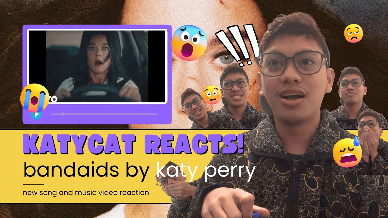 Katy Perry - bandaids | song & music video reaction [ KATYCAT REACTS ]