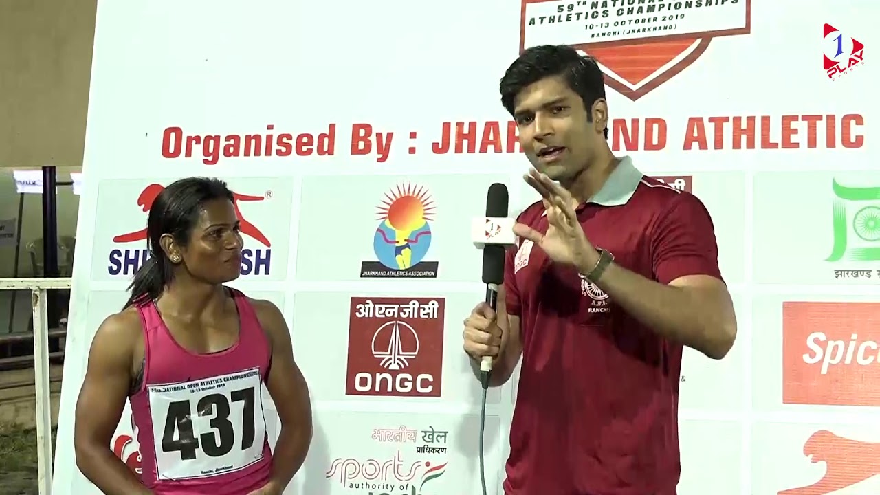 Dutee Chand's Reaction on Breaking the Women's 100m National Record
