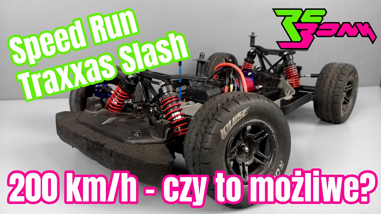 Speed Run Traxxas Slash 4x4 - 200 km/h - czy to możliwe? Ep.1