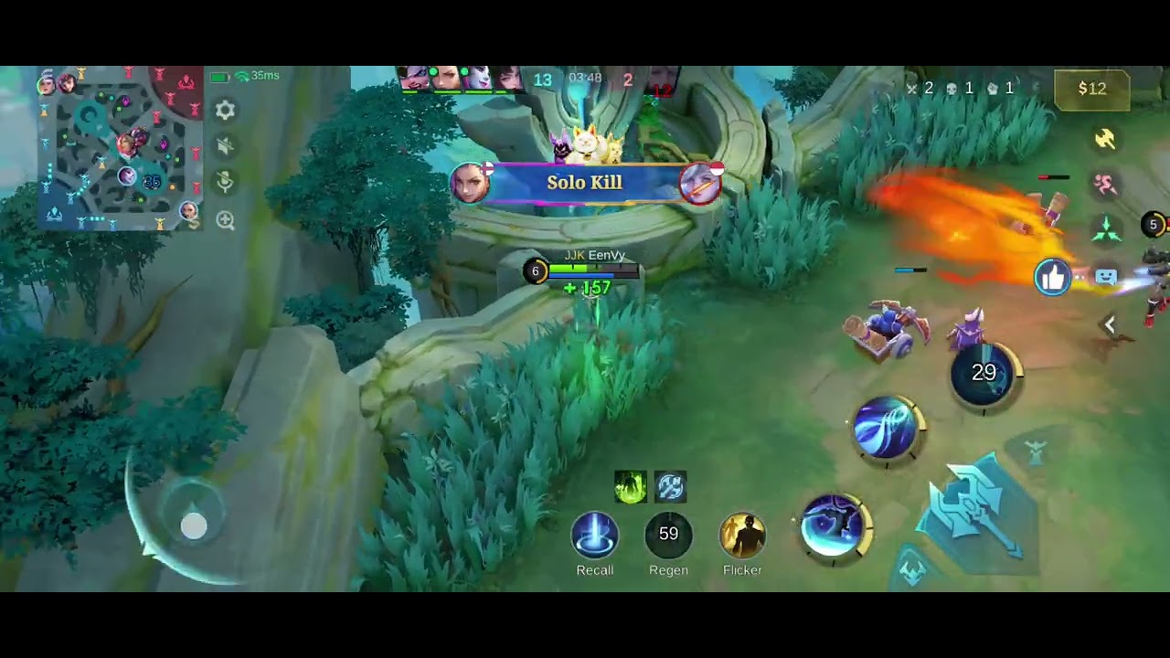 SILVANA VS X-BORG || 3 MAGE 2 MM 😫😫😫 - Mobile Legends