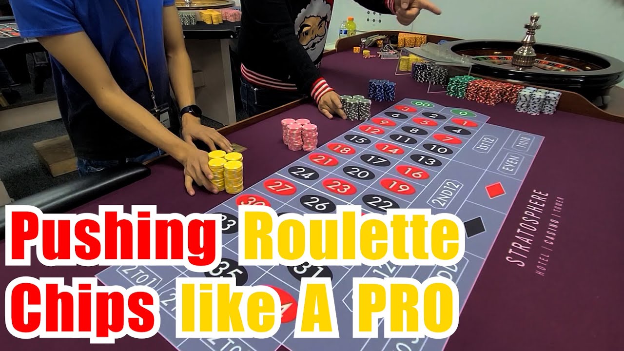 CEG Dealer School RAW Roulette Class #1 Pushing Stacks of Chips - Short Version